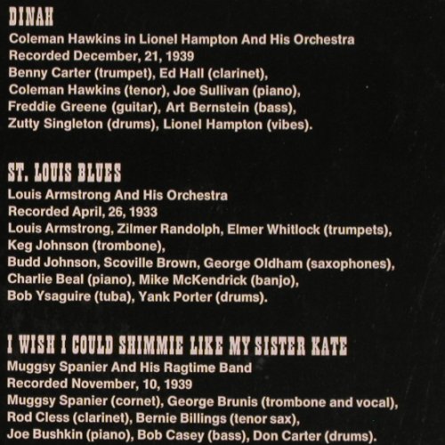 V.A.The Golden Days Of Jazz: Tommy Ladnier...Dizzy Gillespie,Foc, RCA(SRS 557), D, Mono,  - LP - Y636 - 6,00 Euro