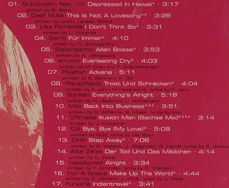 V.A.Electric Moments: New Alternative Pop And Rock Vol. 1, Time Zone (319.7001.2), EU, 2004 Typ: CD Best.-Nr.: 84498 Preis: 7,50 Euro.