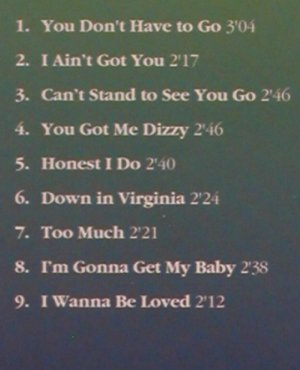 Reed,Jimmy: You Don't Have To Go, Orbis 18 (BLUGNC 018), , 1994 Typ: CD Best.-Nr.: 84456 Preis: 5,00 Euro.