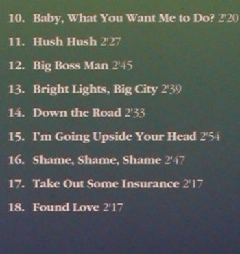 Reed,Jimmy: You Don't Have To Go, Orbis 18 (BLUGNC 018), , 1994 Typ: CD Best.-Nr.: 84456 Preis: 5,00 Euro.