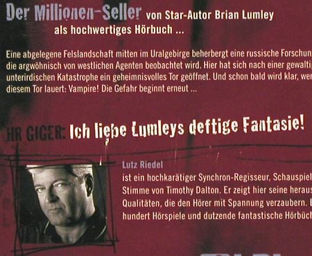 Necroscope Band 6-Brian Lumley: Das Dämonentor, Digi,FS-New, sealed, LPL Records-Lutz Riedel(), D, 302min, 2007 - 4CD - 84479 - 10,00 Euro