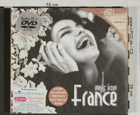 V.A.Library Chappel - France: AudioCD+DVD with >1500mp3, Digi, Chappell World Rec.(CHAPWR 16), A, 2006 - CD/DVD - 84485 - 10,00 Euro