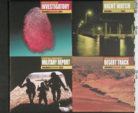 V.A.Library Kosinus Magazine: 4 CDs im Schuber from Sound Library, Kosinus (KOM 2001-2004), Digi, 2005 Typ: 4CD Best.-Nr.: Z138 Preis: 6,00 Euro.