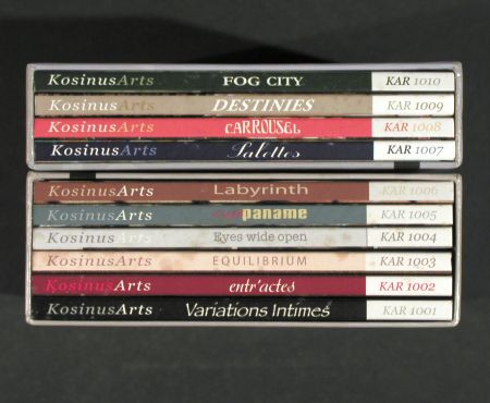 V.A.Library Kosinus Arts: 10 CDs in 2 Schubern, Digi, Kosinus Arts (KAR 1001-1010), F, 2004 Typ: 10CD Best.-Nr.: Z139 Preis: 15,00 Euro.