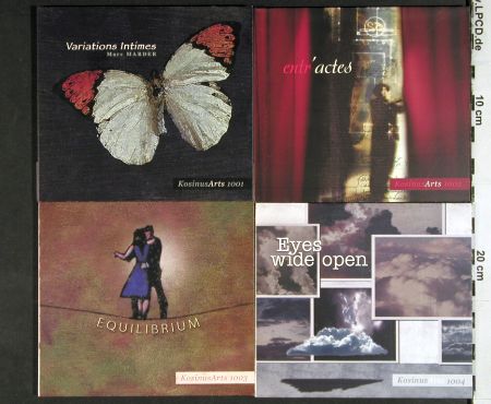 V.A.Library Kosinus Arts: 10 CDs in 2 Schubern, Digi, Kosinus Arts (KAR 1001-1010), F, 2004 Typ: 10CD Best.-Nr.: Z139 Preis: 15,00 Euro.
