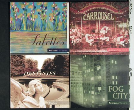 V.A.Library Kosinus Arts: 10 CDs in 2 Schubern, Digi, Kosinus Arts (KAR 1001-1010), F, 2004 Typ: 10CD Best.-Nr.: Z139 Preis: 15,00 Euro.