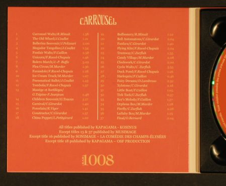 V.A.Library Kosinus Arts: 10 CDs in 2 Schubern, Digi, Kosinus Arts (KAR 1001-1010), F, 2004 Typ: 10CD Best.-Nr.: Z139 Preis: 15,00 Euro.