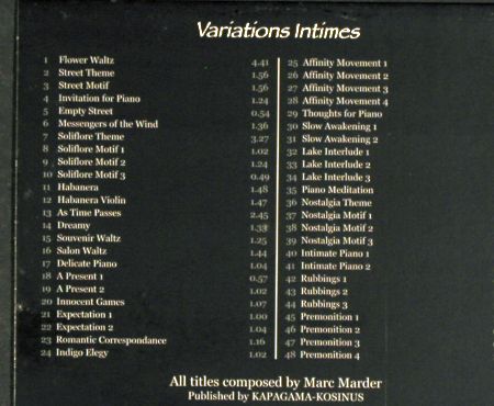 V.A.Library Kosinus Arts: 10 CDs in 2 Schubern, Digi, Kosinus Arts (KAR 1001-1010), F, 2004 Typ: 10CD Best.-Nr.: Z139 Preis: 15,00 Euro.