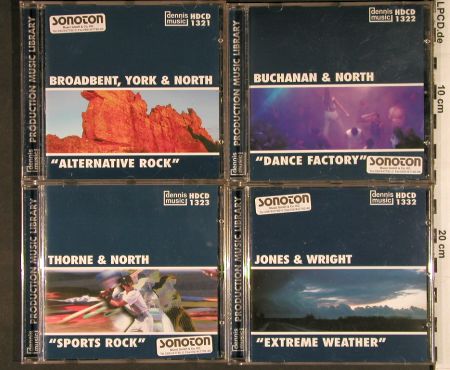 V.A.Library Dennis Music: 4CDs from Sound Library, HDcd1321-1323+133 (HDcd), , 2002 Typ: 4CDs Best.-Nr.: Z145 Preis: 5,00 Euro.