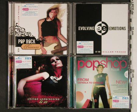 V.A.Library Killer Tracks: 4 CDs from Library, BMG (KT179-KT182), EU, Digi, 2006 Typ: 4CD Best.-Nr.: Z148 Preis: 5,00 Euro.