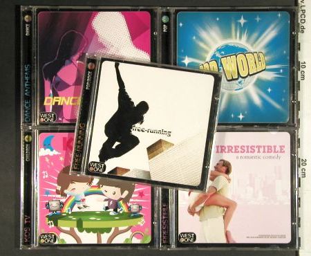 V.A.Library West One Music: 055-069, 15CDs  from Sound Library, WOM (WOM55-WOM69), , 2005 Typ: 15CD Best.-Nr.: Z151 Preis: 22,50 Euro.