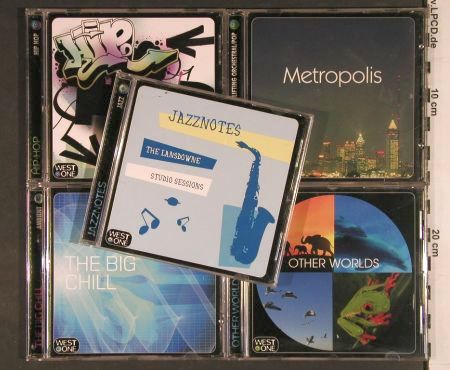 V.A.Library West One Music: 026-054 - 29CDs from Sound Library, WOM (2003-2005) (WOM026-054),  Typ: 29CD Best.-Nr.: Z152 Preis: 45,00 Euro.