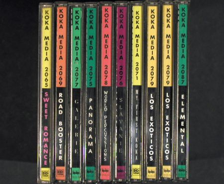 V.A.Library Koka Media: div.v.Nr2065 bis 2099,MusicLibrary, KOKA (1992-1995) (KOK 20**), D,UK Notes Typ: 20CD Best.-Nr.: Z162 Preis: 30,00 Euro.