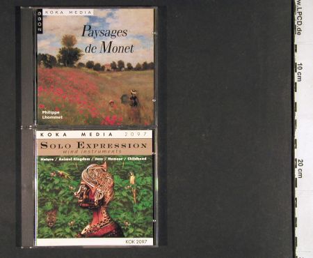 V.A.Library Koka Media: div.v.Nr2065 bis 2099,MusicLibrary, KOKA (1992-1995) (KOK 20**), D,UK Notes Typ: 20CD Best.-Nr.: Z162 Preis: 30,00 Euro.