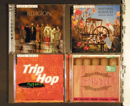 V.A.Library Koka Media: div.v.Nr2102 bis 2167,MusicLibrary, KOKA (1995-1999) (KOK 21**), D,UK Notes Typ: 22CD Best.-Nr.: Z163 Preis: 30,00 Euro.