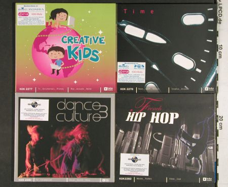 V.A.Library Koka Media: div.v.Nr2277 bis 2291,MusicLibrary, KOKA (KOK 22*), EU,Digi Typ: 12CD Best.-Nr.: Z164 Preis: 18,00 Euro.