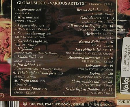 V.A.Library Koka Media: div.aus,MusicLibrary,Nr1001-1011, KOKA (KVR 10**), EU,3*Digi Typ: 10CD Best.-Nr.: Z165 Preis: 15,00 Euro.