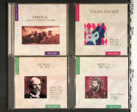 V.A.Library Koka Classic: 4.ausLibrary,Nr.3002,3003,3005,3035, KOKA Classic (KLA), div.Orch. Typ: 4CD Best.-Nr.: Z166 Preis: 7,50 Euro.