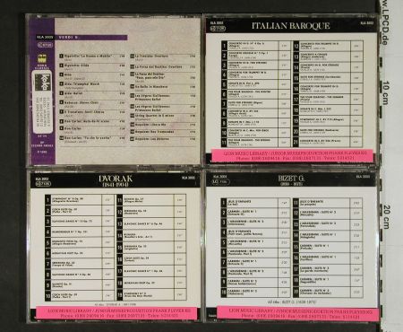 V.A.Library Koka Classic: 4.ausLibrary,Nr.3002,3003,3005,3035, KOKA Classic (KLA), div.Orch. Typ: 4CD Best.-Nr.: Z166 Preis: 7,50 Euro.