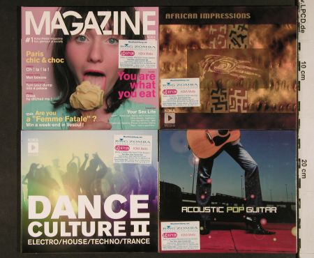 V.A.Library Koka Media: div.v.Nr2245 bis 2268, MusicLibrary, KOKA(KOK 2245 - 2268), EU, Digi, 1985 - 24CD - Z171 - 36,00 Euro