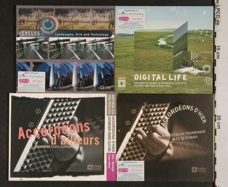 V.A.Library Koka Media: div.v.Nr2245 bis 2268, MusicLibrary, KOKA(KOK 2245 - 2268), EU, Digi, 1985 - 24CD - Z171 - 36,00 Euro