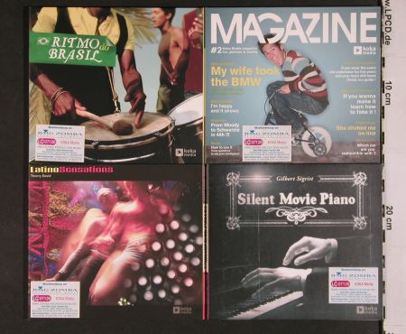 V.A.Library Koka Media: div.v.Nr2245 bis 2268, MusicLibrary, KOKA(KOK 2245 - 2268), EU, Digi, 1985 - 24CD - Z171 - 36,00 Euro