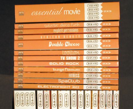 V.A.Library AXS Music: 16 div v. Nr.2137-2161 aus Library, AX's Music (2004-2006)(AXS 21**), F,  - 16CD - Z175 - 24,00 Euro