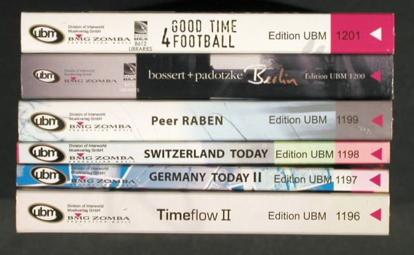 V.A.Library UBM Edition: 16CD Nr1196-1208,ausLibrary,+D2,8,9, Edition UBM(2005-2007)(ubm 1196-1208), EU,  - 16CDs - Z177 - 32,00 Euro