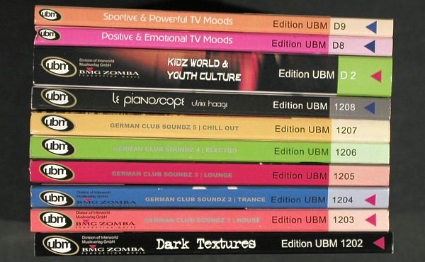 V.A.Library UBM Edition: 16CD Nr1196-1208,ausLibrary,+D2,8,9, Edition UBM(2005-2007)(ubm 1196-1208), EU,  - 16CDs - Z177 - 32,00 Euro