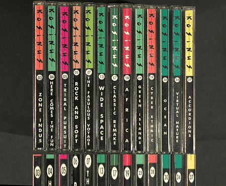 V.A.Library Kosinus: 13CD aus Nr. 03-37,fr.Sound Library, Kosinus (1989-1997)(KOS **), F,  - 13CD - Z179 - 20,00 Euro