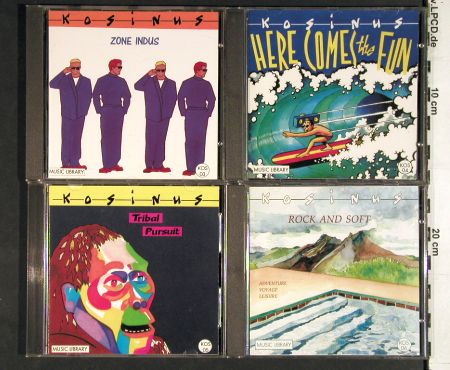 V.A.Library Kosinus: 13CD aus Nr. 03-37,fr.Sound Library, Kosinus (1989-1997)(KOS **), F,  - 13CD - Z179 - 20,00 Euro