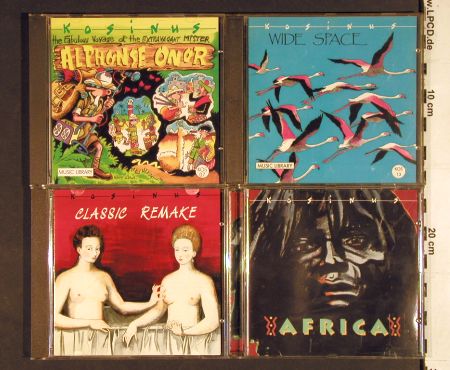 V.A.Library Kosinus: 13CD aus Nr. 03-37,fr.Sound Library, Kosinus (1989-1997)(KOS **), F,  - 13CD - Z179 - 20,00 Euro