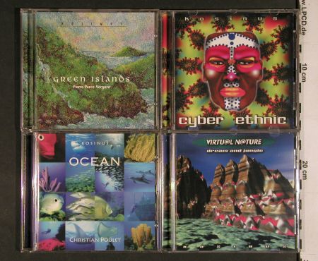 V.A.Library Kosinus: 13CD aus Nr. 03-37,fr.Sound Library, Kosinus (1989-1997)(KOS **), F,  - 13CD - Z179 - 20,00 Euro