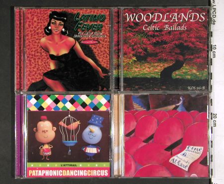 V.A.Library Kosinus: 16CD aus Nr. 49-98,fr.Sound Library, Kosinus (1998-2002)(KOS **), F(EEC),  - 16CD - Z180 - 24,00 Euro