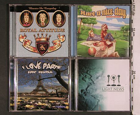 V.A.Library Kosinus: 16CD aus Nr. 49-98,fr.Sound Library, Kosinus (1998-2002)(KOS **), F(EEC),  - 16CD - Z180 - 24,00 Euro