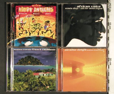 V.A.Library Kosinus: 11CD aus Nr.100-129,fr.SoundLibrary, Kosinus (2002-2004)(KOS ***), F,  - 11CD - Z181 - 16,50 Euro