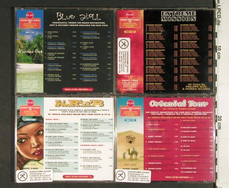 V.A.Library Kosinus: 11CD aus Nr.100-129,fr.SoundLibrary, Kosinus (2002-2004)(KOS ***), F,  - 11CD - Z181 - 16,50 Euro