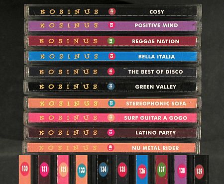 V.A.Library Kosinus: 10CD Nr.130-139,from SoundLibrary, Kosinus (2006-2007)(KOS ***), F,  - 10CD - Z182 - 15,00 Euro