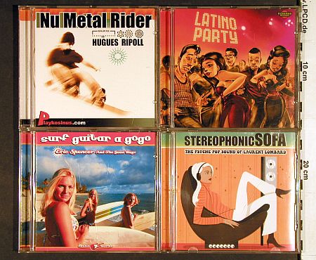 V.A.Library Kosinus: 10CD Nr.130-139,from SoundLibrary, Kosinus (2006-2007)(KOS ***), F,  - 10CD - Z182 - 15,00 Euro