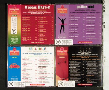 V.A.Library Kosinus: 10CD Nr.130-139,from SoundLibrary, Kosinus (2006-2007)(KOS ***), F,  - 10CD - Z182 - 15,00 Euro