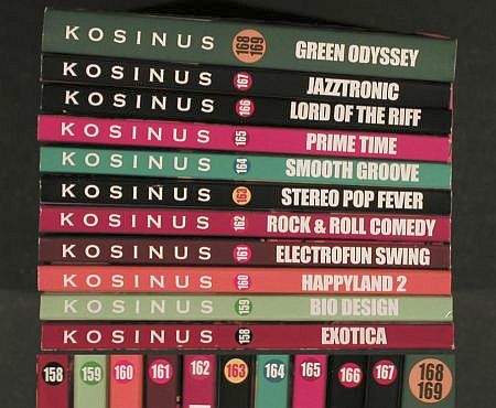 V.A.Library Kosinus: 11CD Nr.158-169,fSoundLibrary,Digi, Kosinus (2006-2007)(KOS ***), F, 1*2CD,  - 11CD - Z185 - 16,50 Euro
