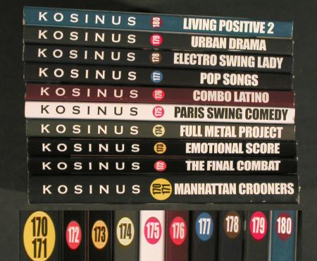 V.A.Library Kosinus: 10CD Nr.170-180,fSoundLibrary,Digi, Kosinus (2007-2087)(KOS ***), F, 1*2CD,  - 10CD - Z186 - 15,00 Euro