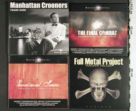 V.A.Library Kosinus: 10CD Nr.170-180,fSoundLibrary,Digi, Kosinus (2007-2087)(KOS ***), F, 1*2CD,  - 10CD - Z186 - 15,00 Euro