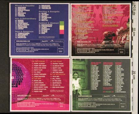 V.A.Library Atmos: 8CDs Nr.205-212, from Library, Atmos(ATMOS CD 2**), A(UK),Digi, 2005 - 8CD - Z189 - 12,00 Euro