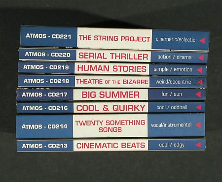 V.A.Library Atmos: 8CDs aus Nr.213-221,frLibrary,2*2CD, Atmos (2005-2006)(ATMOS CD 2**), A(UK),Digi,  - 8CD - Z190 - 12,00 Euro