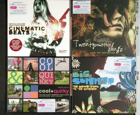 V.A.Library Atmos: 8CDs aus Nr.213-221,frLibrary,2*2CD, Atmos (2005-2006)(ATMOS CD 2**), A(UK),Digi,  - 8CD - Z190 - 12,00 Euro