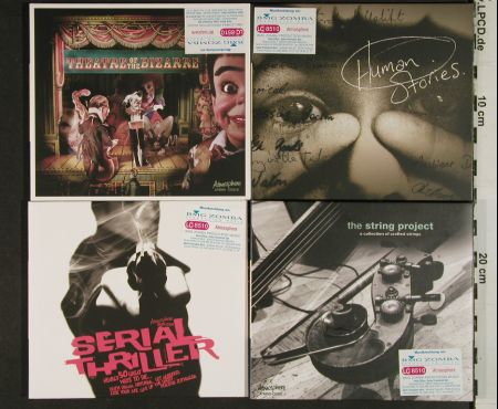 V.A.Library Atmos: 8CDs aus Nr.213-221,frLibrary,2*2CD, Atmos (2005-2006)(ATMOS CD 2**), A(UK),Digi,  - 8CD - Z190 - 12,00 Euro