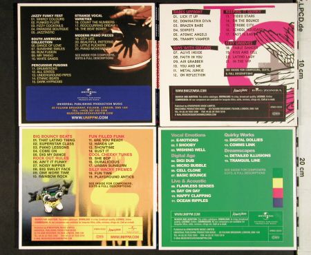 V.A.Library Atmos: 10CDs ausNr.222-233,frLibrary,1*2CD, Atmos (2006-2007)(ATMOS CD 2**), A(UK),Digi,  - 10CD - Z191 - 15,00 Euro