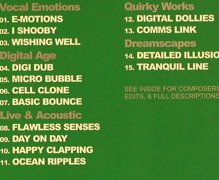 V.A.Library Atmos: 10CDs ausNr.222-233,frLibrary,1*2CD, Atmos (2006-2007)(ATMOS CD 2**), A(UK),Digi,  - 10CD - Z191 - 15,00 Euro