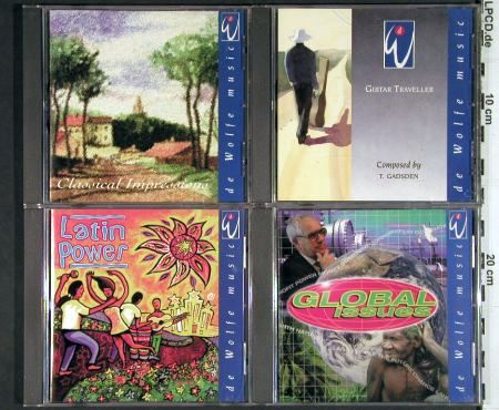 V.A.Library de Wolfe: 10CD aus 0240-0252, fr. Archives, de Wolfe(DWCD 02**), UK, 1998 - 10CD - Z193 - 15,00 Euro